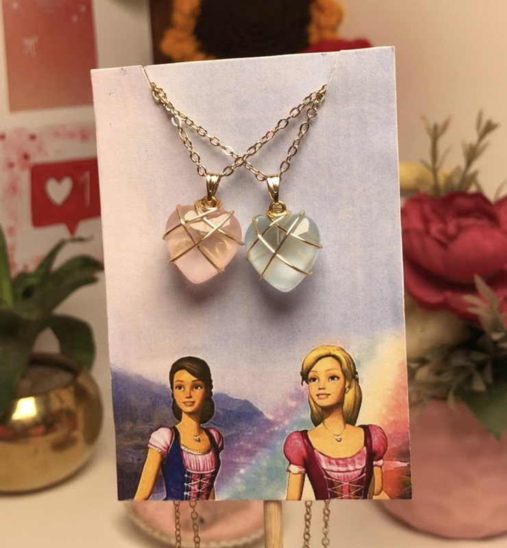 Barbie & the Diamond Castle Heart Pendant
