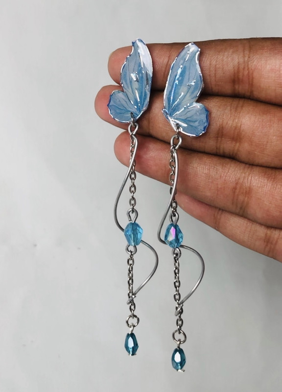 Butterfly Statement Earrings