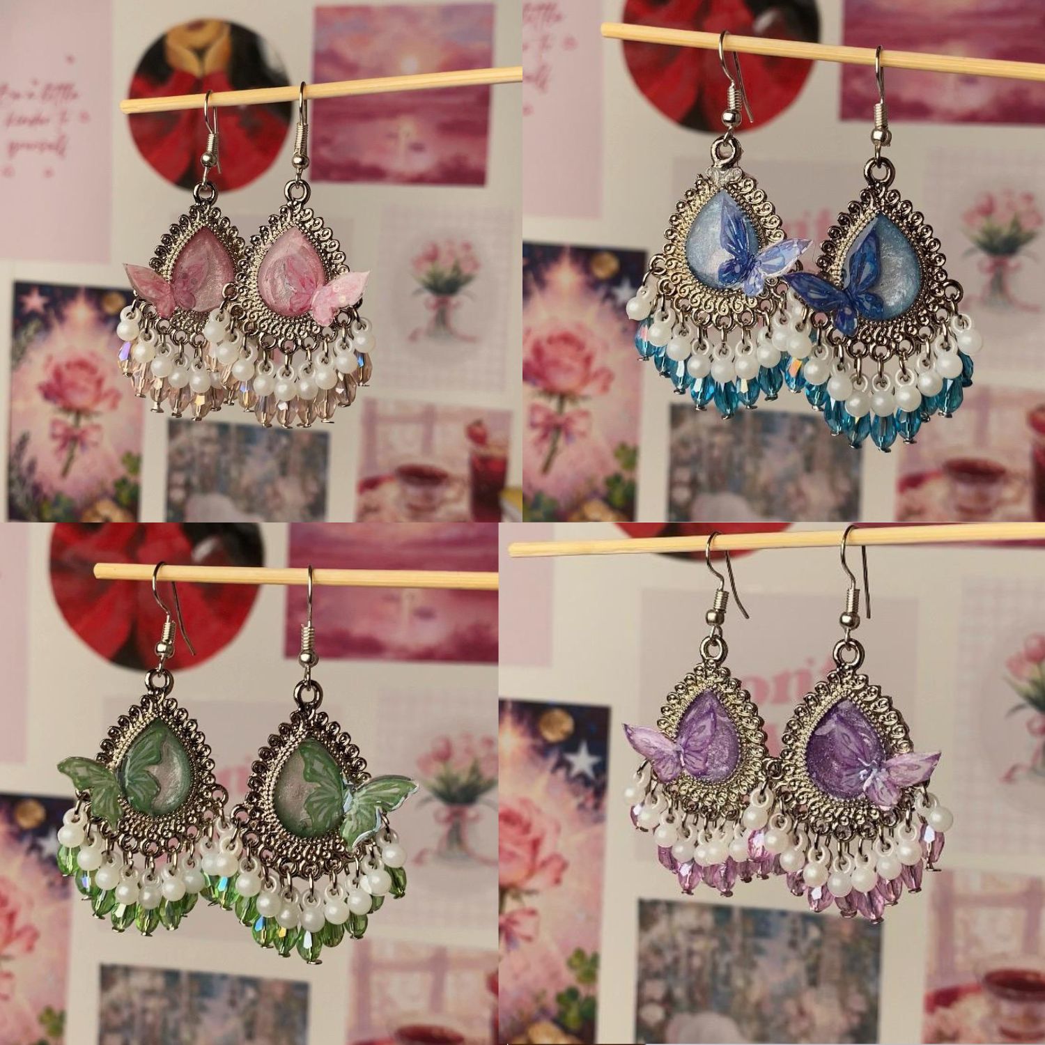 Mini Butterfly Jhumkis