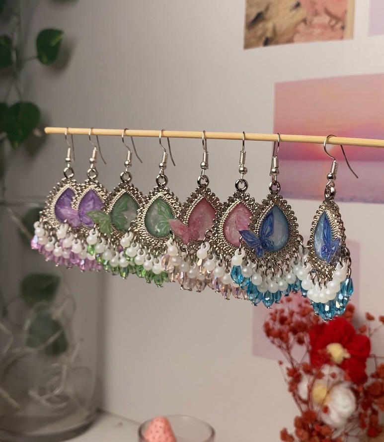 Mini Butterfly Jhumkis