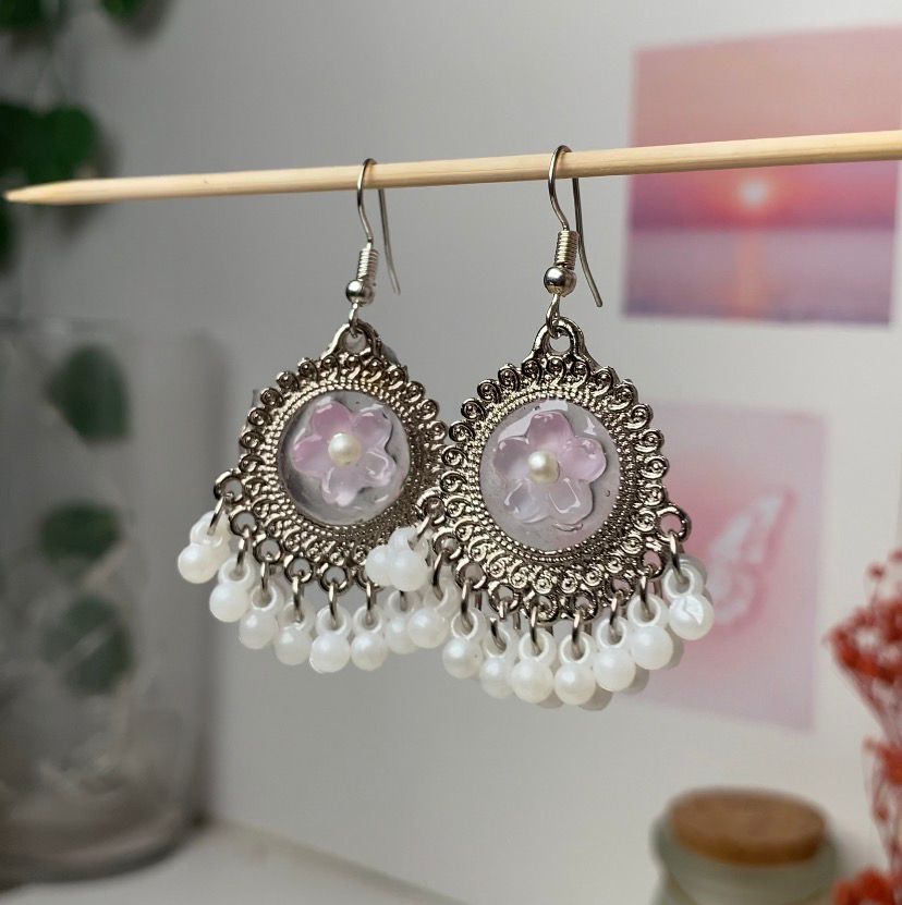 Mini Flora Jhumkis